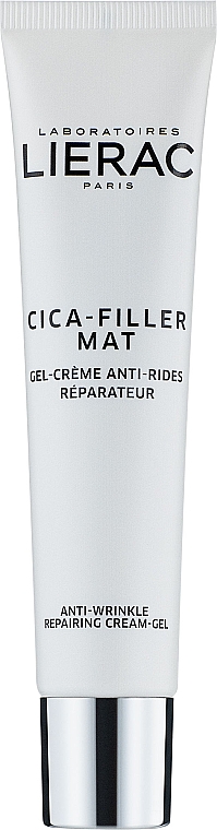 Антивозрастной крем-гель для лица - Lierac Cica-Filler Mat Anti-Wrinkle Repairing Cream-Gel — фото N1