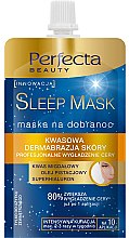 Парфумерія, косметика Нічна маска для обличчя - Perfecta Beauty Sleep Mask Acidic Dermabrasion