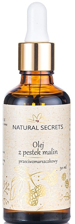 Масло семян малины - Natural Secrets Raspberry Oil — фото N1
