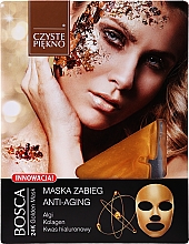 Парфумерія, косметика Антивікова маска для обличчя - Czyste Piekno Bosca Anti-Aging 24K Golden Mask