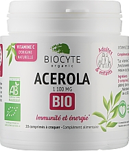 Пищевая добавка "Ацерола" - Biocyte Acerola BIO — фото N1
