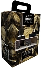 Духи, Парфюмерия, косметика Набор - Sweet Home Collection Oud Noir Gift Set (diffuser/100ml + candle/110g)