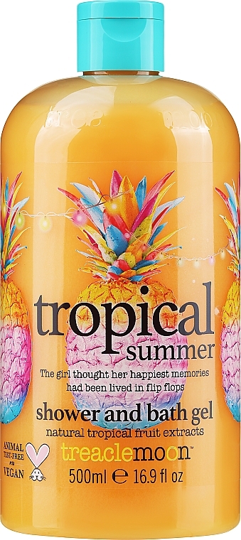 Гель для душа "Тропическое лето" - Treaclemoon Tropical Summer Shower & Bath Gel — фото N1