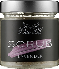 Парфумерія, косметика Мильно-цукровий скраб для тіла "Лаванда" - Due Ali Lavender Scrub