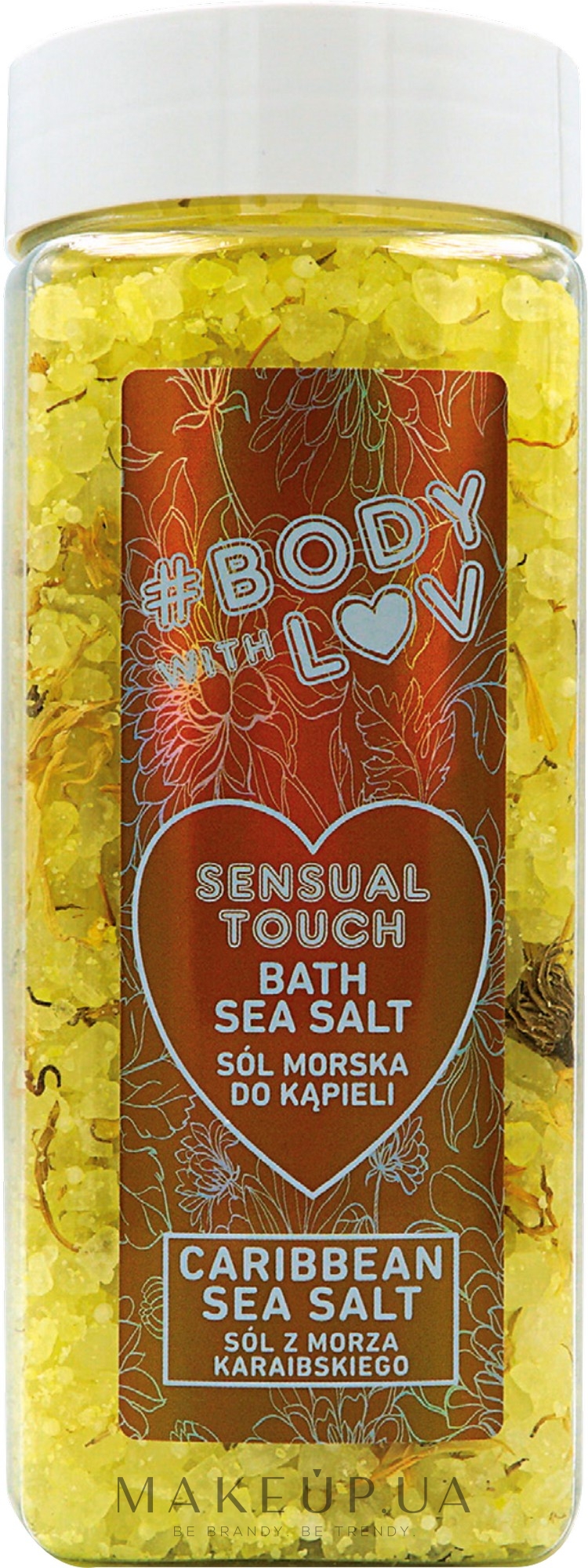 Соль для ванн - New Anna Cosmetics Body With Luv Sea Salt For Bath Sensual Touch — фото 500g
