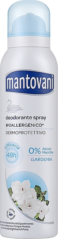 Дезодорант - Mantovani Classic Deo Spray Invisibile — фото N1