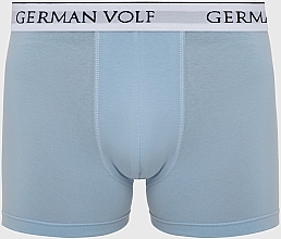 Труси-боксери для чоловіків 2 шт., блакитні - German Volf — фото N3