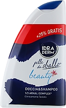 Шампунь-гель для душа 2 в 1 - Idraderm Beauty Shower Shampoo — фото N1