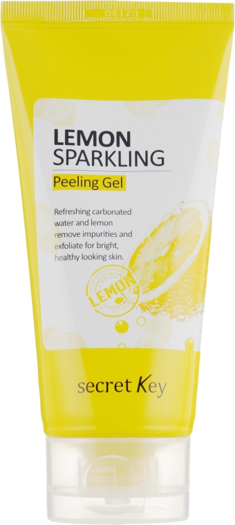 Лимонная пилинг-скатка - Secret Key Lemon Sparkling Peeling Gel — фото N2