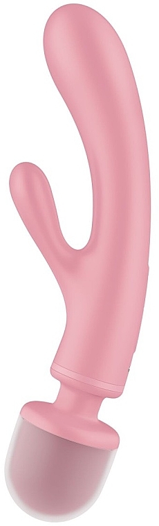 Вібратор-масажер - Satisfyer Triple Lover Pink — фото N4