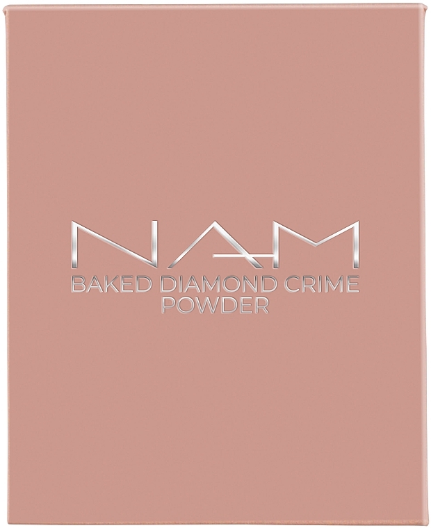 Запечена пудра для обличчя - NAM Baked Diamond Crime Powder — фото N2