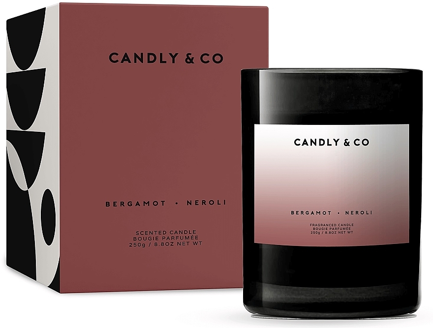 Ароматична свічка - Candly & Co No.5 Bergamot & Neroli Scented Candle — фото N1
