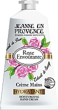 Парфумерія, косметика Поживний крем для рук - Jeanne en Provence Rose Nourishing Hands Cream