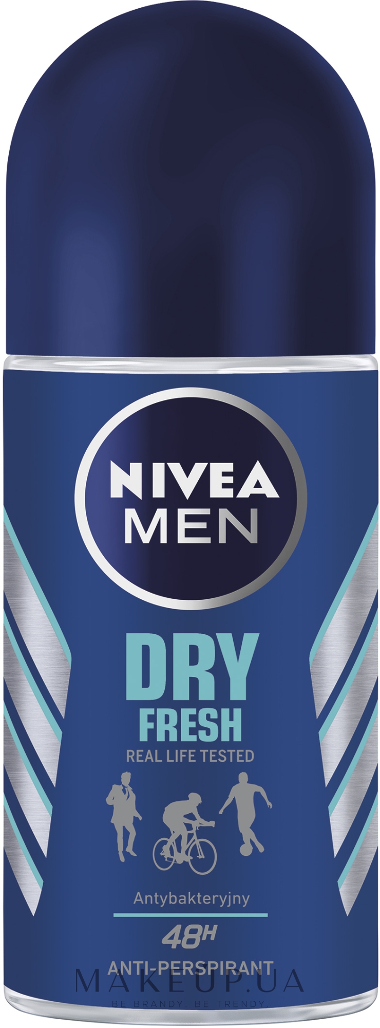 Дезодорант шариковый антиперспирант - NIVEA MEN Dry Fresh Men Deodorant — фото 50ml