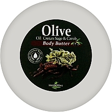 Парфумерія, косметика Масло для тіла з екстрактом ріжкового дерева та шавлією - Madis HerbOlive Body Butter (міні)