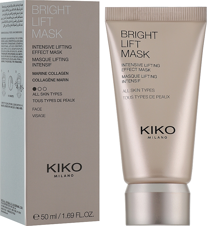 Интенсивная маска с эффектом лифтинга - Kiko Milano Bright Lift Mask — фото N2