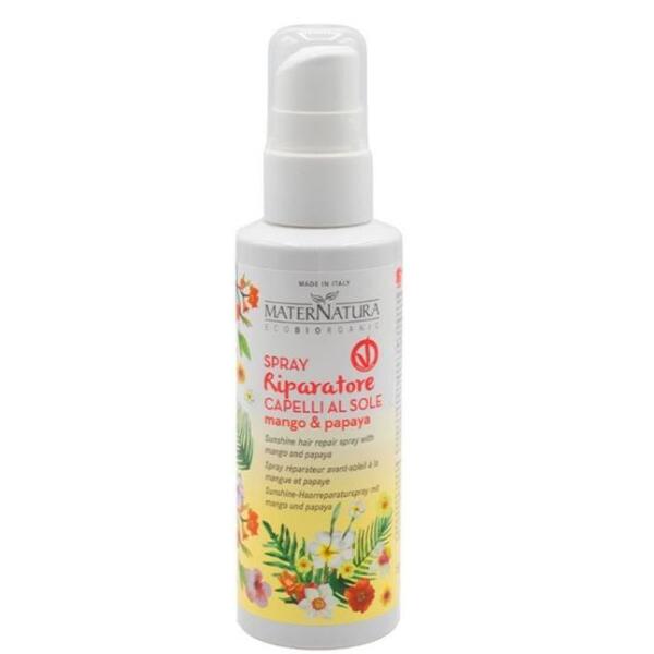 MaterNatura Shine-Enhancing Spray with Jojoba Oil