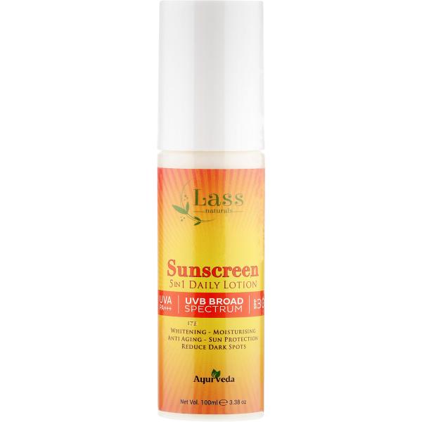 Lass Naturals Sunscreen Skin Whitening Lotion SPF30