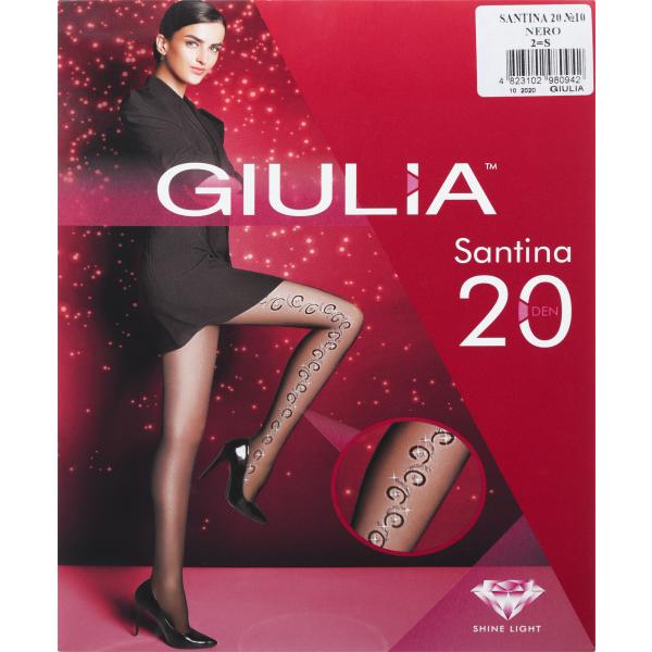 Колготки для женщин Santina Model 11 20 Den, nero - Giulia