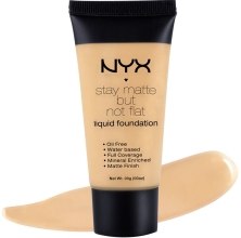 Парфумерія, косметика РОЗПРОДАЖ Тональна основа - NYX Professional Makeup Stay Matte But Not Flat Liquid Foundation *