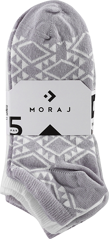 Жіночі шкарпетки, 5 пар, короткі - Moraj — фото N1