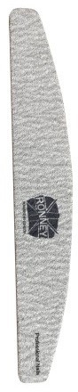 Пилочка для нігтів, 180/240, сіра, "RN 00265" - Ronney Professional — фото N1