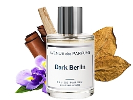 Avenue Des Parfums Dark Berlin - Парфюмированная вода (тестер с крышечкой) — фото N1