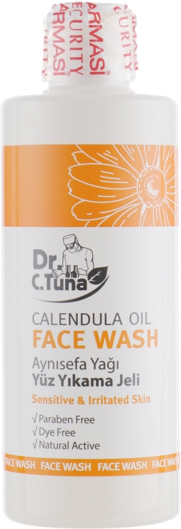 Очищувальний гель з олією календули - Farmasi Dr.Tuna Calendula Oil Face Wash — фото N1