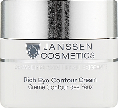 Парфумерія, косметика Поживний крем крем для шкіри навколо очей - Janssen Cosmetics Rich Eye Contour Cream