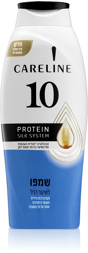 Шампунь для волос против перхоти - Careline 10 Protein Silk System — фото 700ml