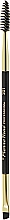 Пензлик для брів 201, 14 см - Pierre Rene Eyebrow Brush — фото N1