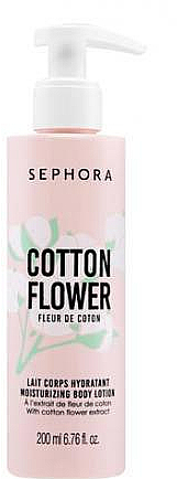 Sephora Moisturizing Body Lotion Cotton Flower - Увлажняющий лосьон для  тела: купить по лучшей цене в Украине | Makeup.ua