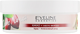 Духи, Парфюмерия, косметика Крем для тела "Какао и масло авокадо" - Eveline Cosmetics