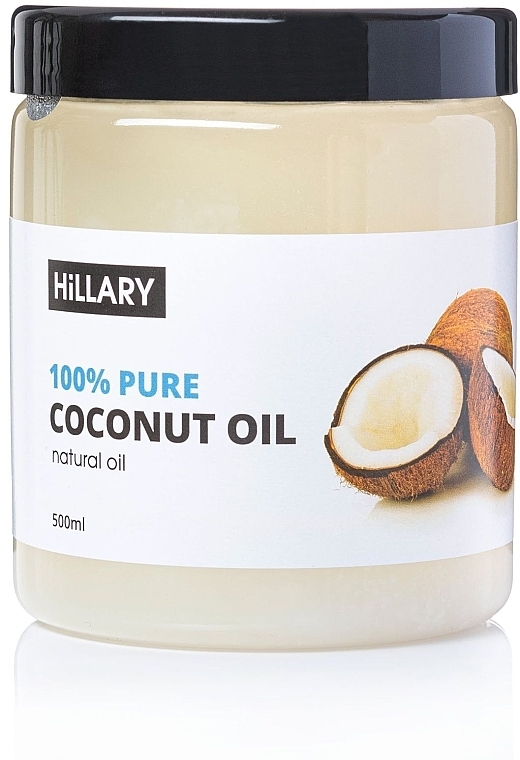Кокосове масло рафіноване - Hillary Coconut Oil — фото N3