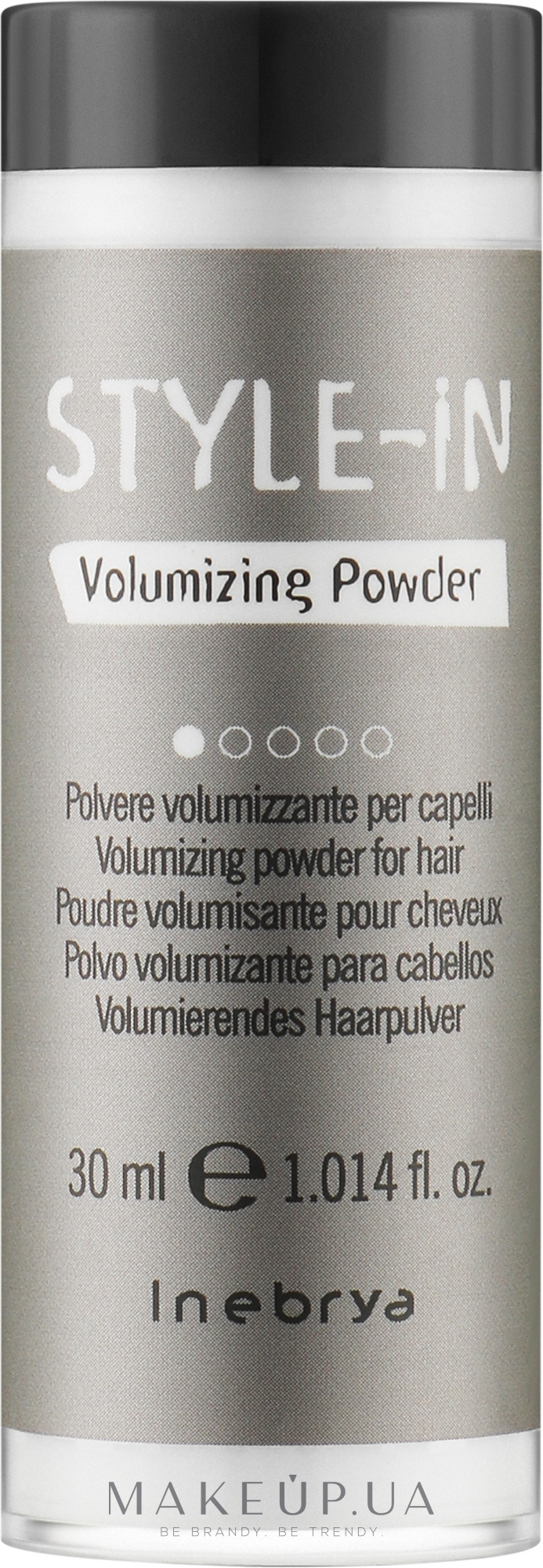 Пудра для об'єму волосся - Inebrya Style In Volumizing Powder — фото 30ml