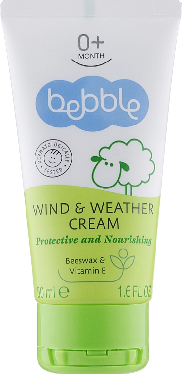 Детский крем для защиты от ветра и непогоды - Bebble Wind&Weather Cream