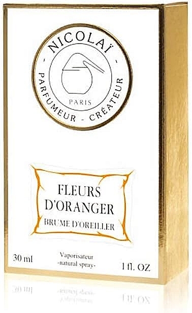 Ароматичний спрей для постільної білизни - Nicolai Parfumeur Createur Fleurs d'Oranger Pillow Spray — фото N1