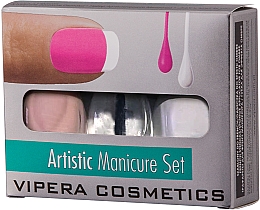 Набір лаків - Vipera Artistic Manicure Set (nail/pol/3x5,5ml) — фото N2