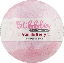 Парфумерія, косметика Дитяча бомбочка для ванни - Bubbles Vanilla Berry Natural Bthbomb
