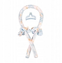 Парфумерія, косметика Набір для створення локонів, блакитний з рожевим, 5 продуктів - Ecarla Curling Headband Kit