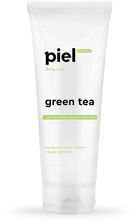 ПОДАРУНОК! Гель для душу Green Tea - Piel Cosmetics Body Shower Gel Velvet — фото N1