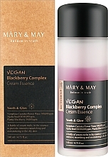 Крем-есенція для обличчя - Mary & May Vegan Blackberry Complex Cream Essence — фото N2