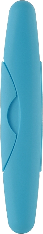 Футляр пластиковый для зубной щетки "Матовый", голубой - Cosmo Shop  — фото N1