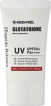 Відбілювальний сонцезахисний крем для обличчя - Medi-Peel Bio-Intense Glutathione Mela Toning Sun Cream SPF50+ PA+++ — фото N1