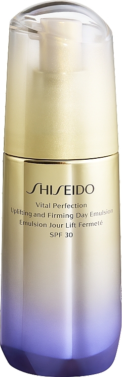 Денна емульсія проти старіння SPF30 - Shiseido Vital Perfection Uplifting and Firming Day Emulsion SPF30