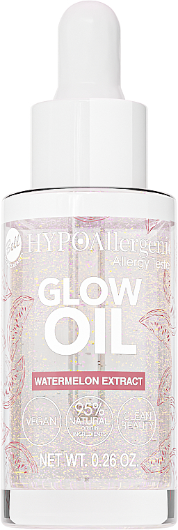 Гипоаллергенное фруктовое осветляющее масло для лица - Bell Hypoallergenic Glow Oil — фото N1