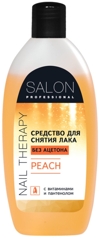 Средство для снятия лака "Персик" - Salon Professional Nail Therapy Peach