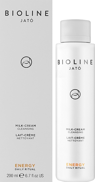 Витаминизирующее молочко для лица - Bioline Jato Energy Milk-Cream Cleansing — фото N2