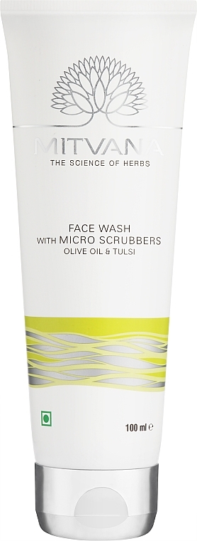 Средство для умывания лица с микроскрабированием - Mitvana Face Wash With Microscrubbers — фото N1