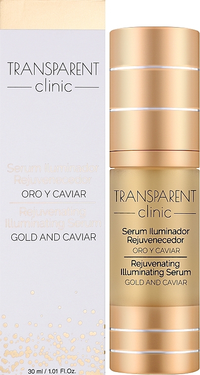 УЦЕНКА Омолаживающая осветляющая сыворотка для лица - Transparent Clinic Rejuvenating Illuminating Serum * — фото N2